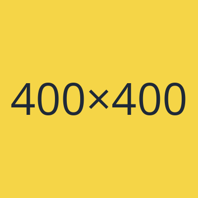FPO placeholder image 400×400 square yellow thumbnail