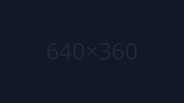 FPO placeholder image 640×360 dark banner for web development